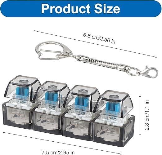 Clicky⢠Mechanical Click Fidget for Stress Relief