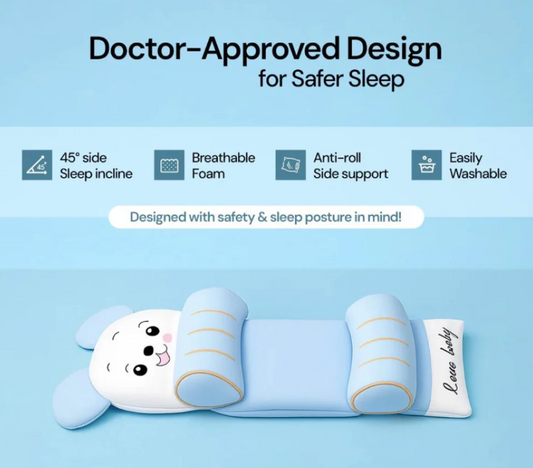 Baby Shaping Head Support Pillow - Assorted Colour