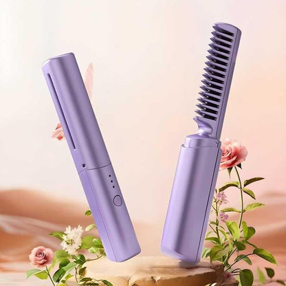 Portable Mini Hair Straightener Cordless | Rechargeable
