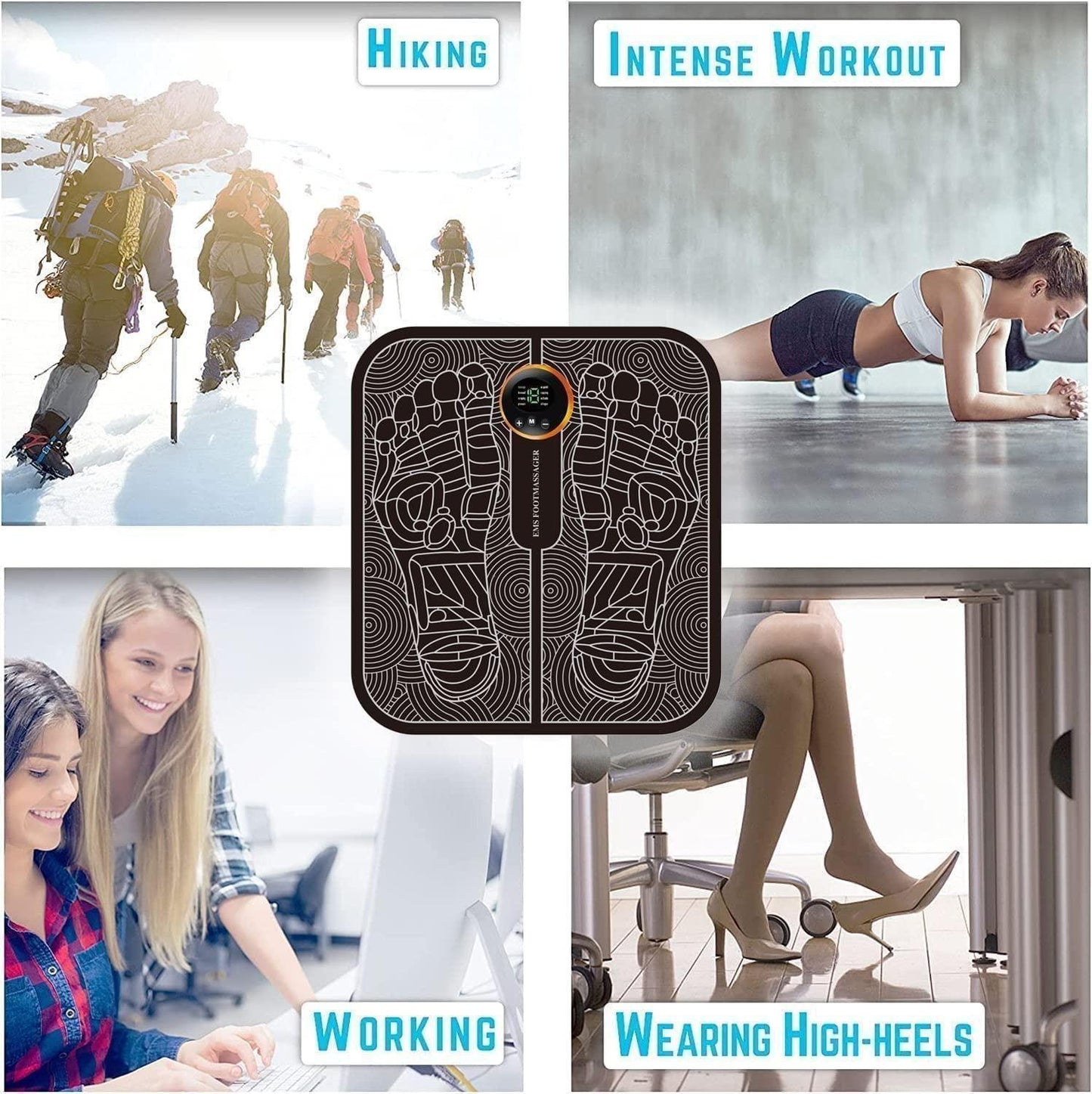 Pain Relief Electric Ems Foot Massager