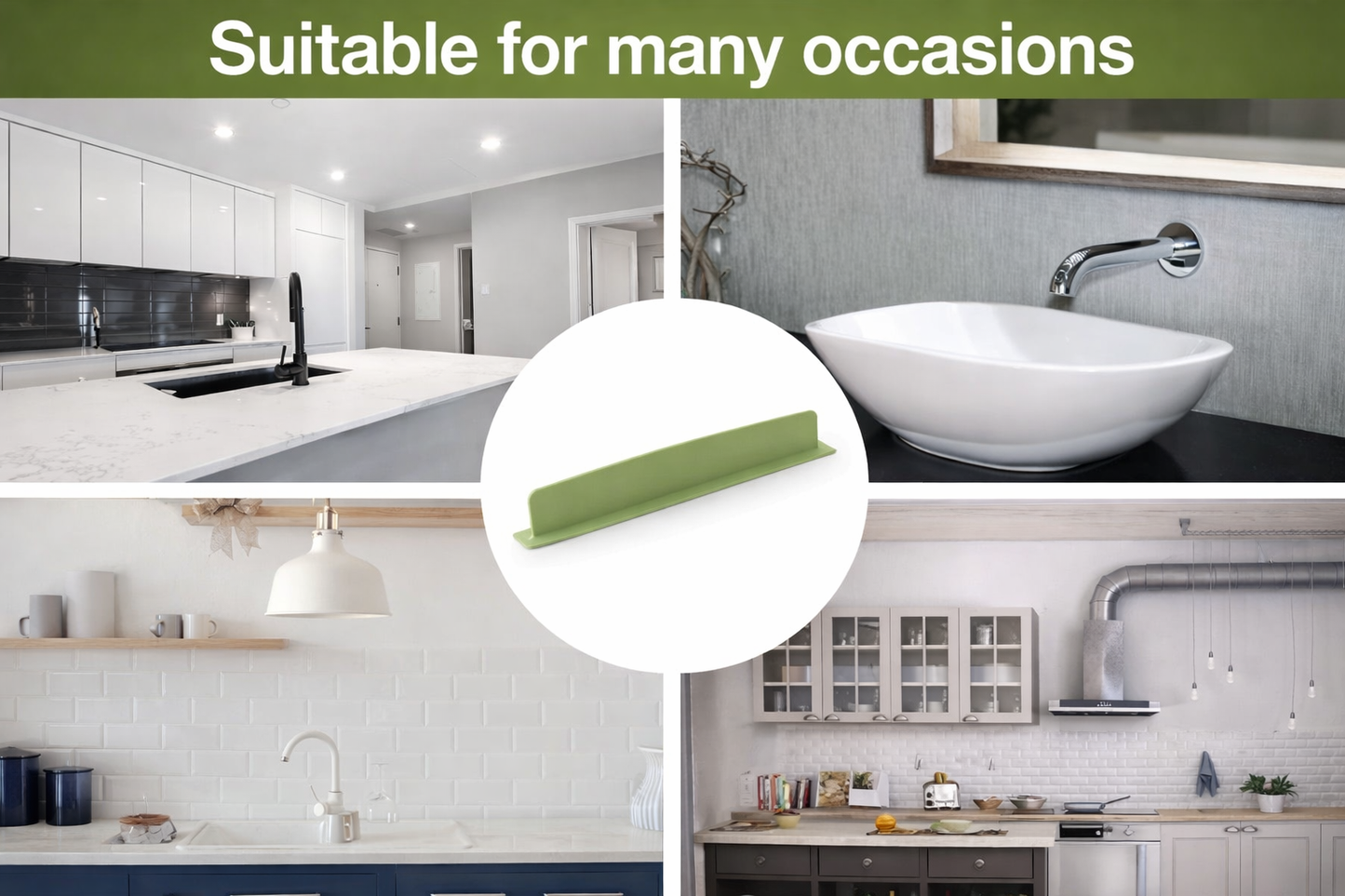 Splash Guard for Kitchen Sink & Countertop |BUY 1 GET 1 FREE