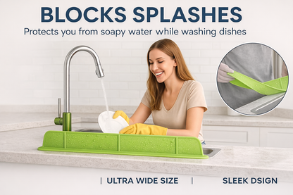 Splash Guard for Kitchen Sink & Countertop |BUY 1 GET 1 FREE