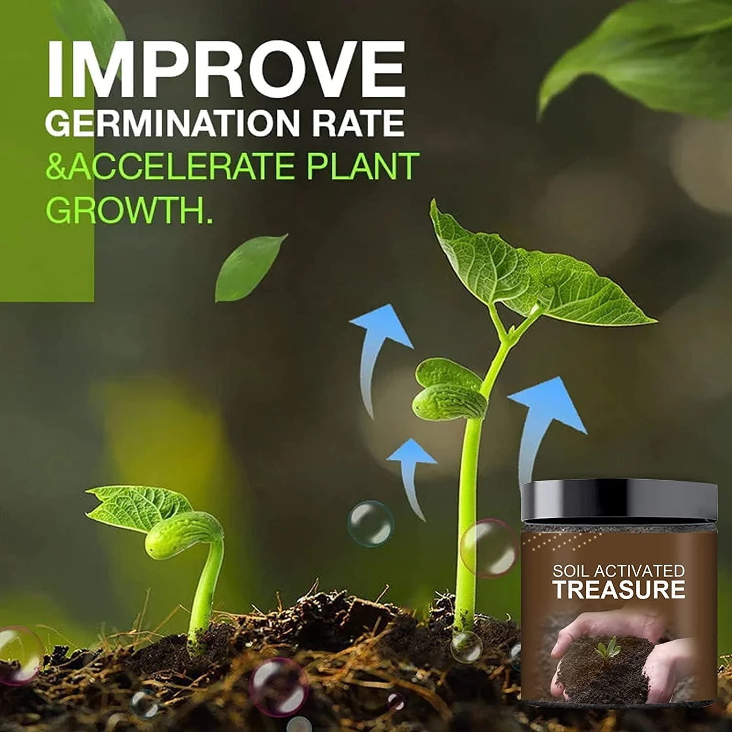 Premium Soil Activator 200gram| BUY 1 GET 1 FREE (200g Each)