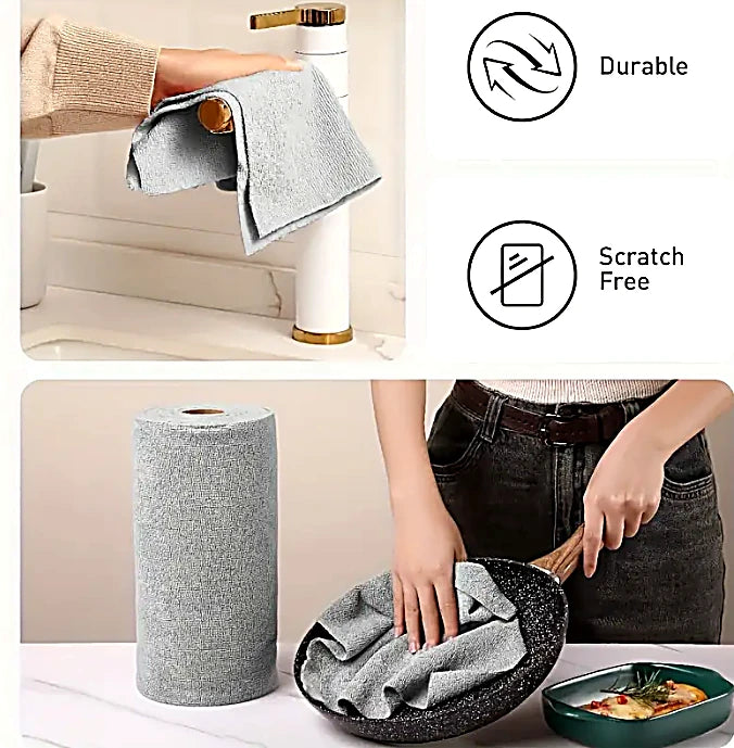 Magic Microfiber Cleaning Cloth (25 Sheets)