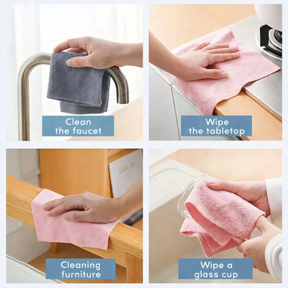 Magic Microfiber Cleaning Cloth (25 Sheets)