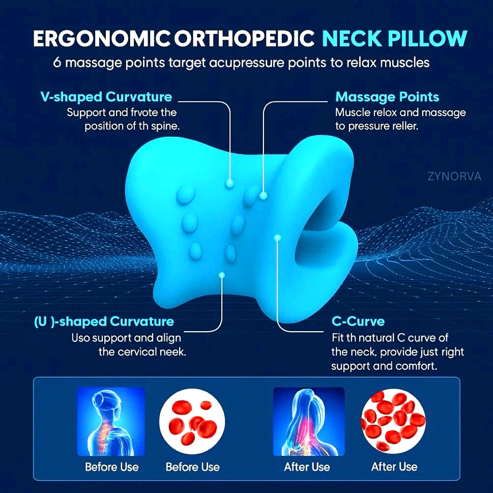 Cervical™ Neck Therapy Support Pillow